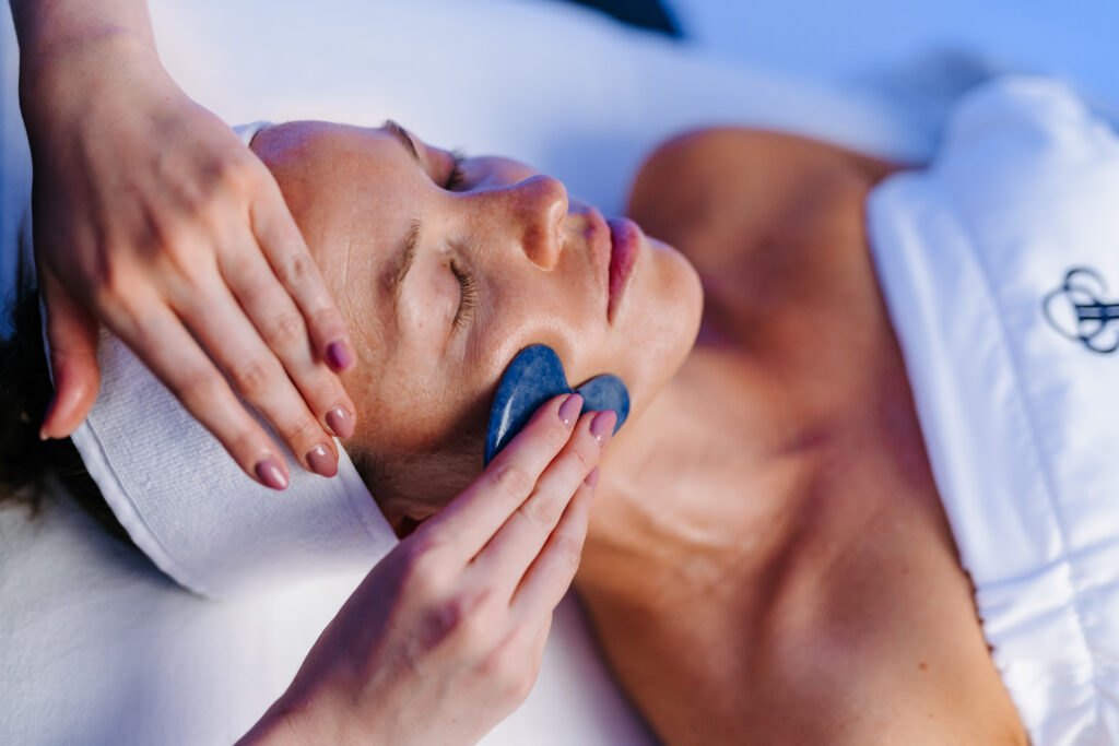 summer facial treatment